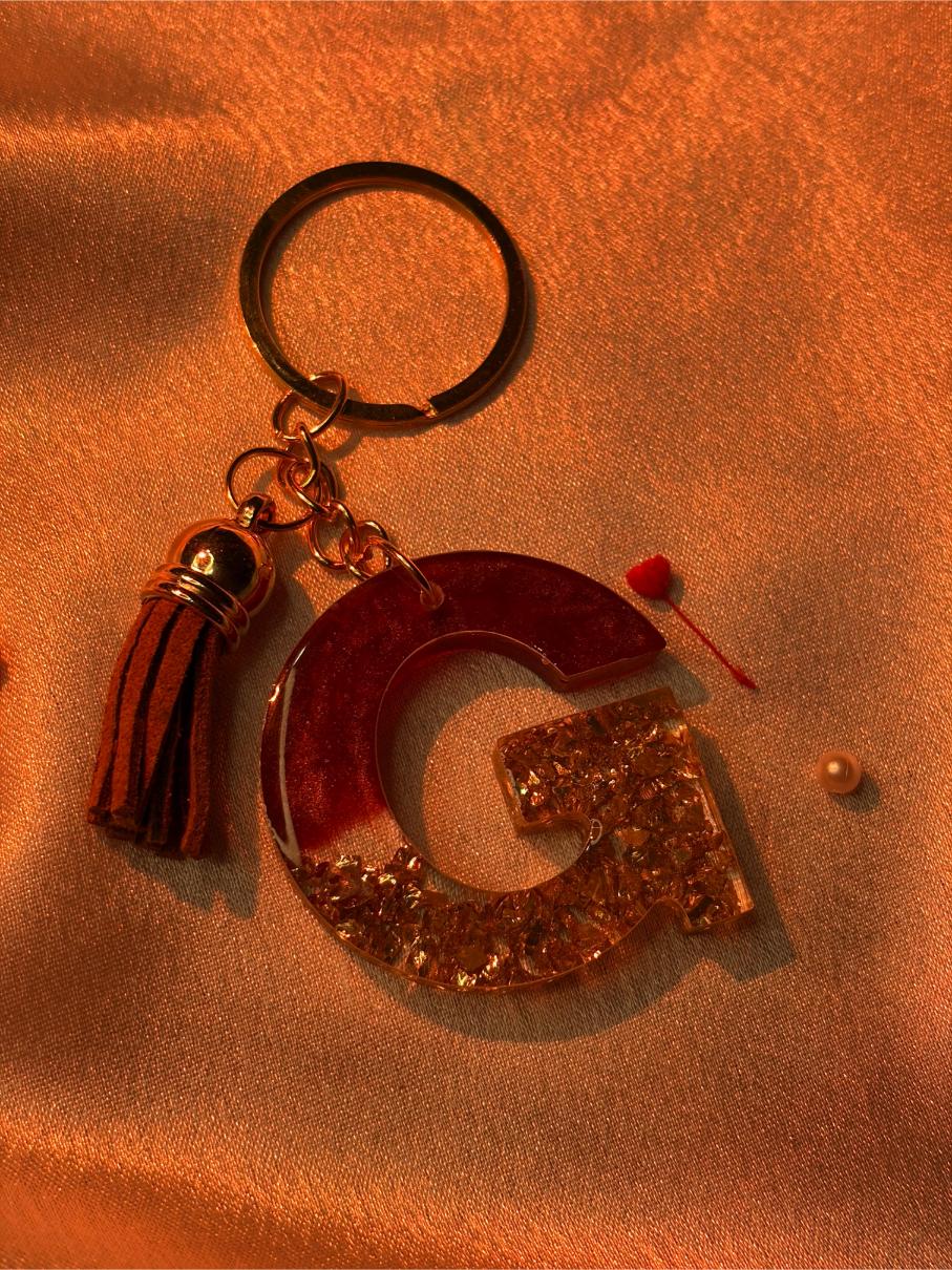 Resin Luxury Keychain