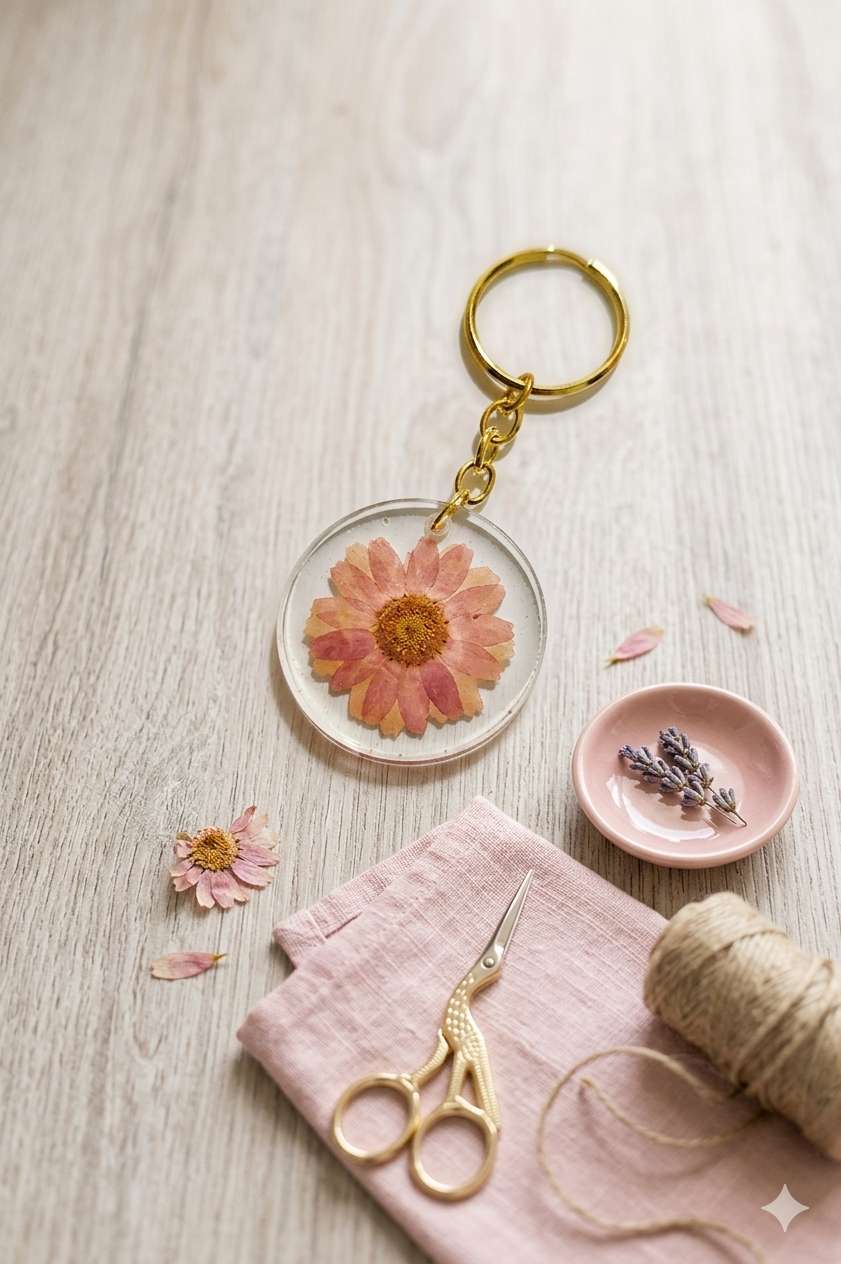 Resin Luxury Keychain