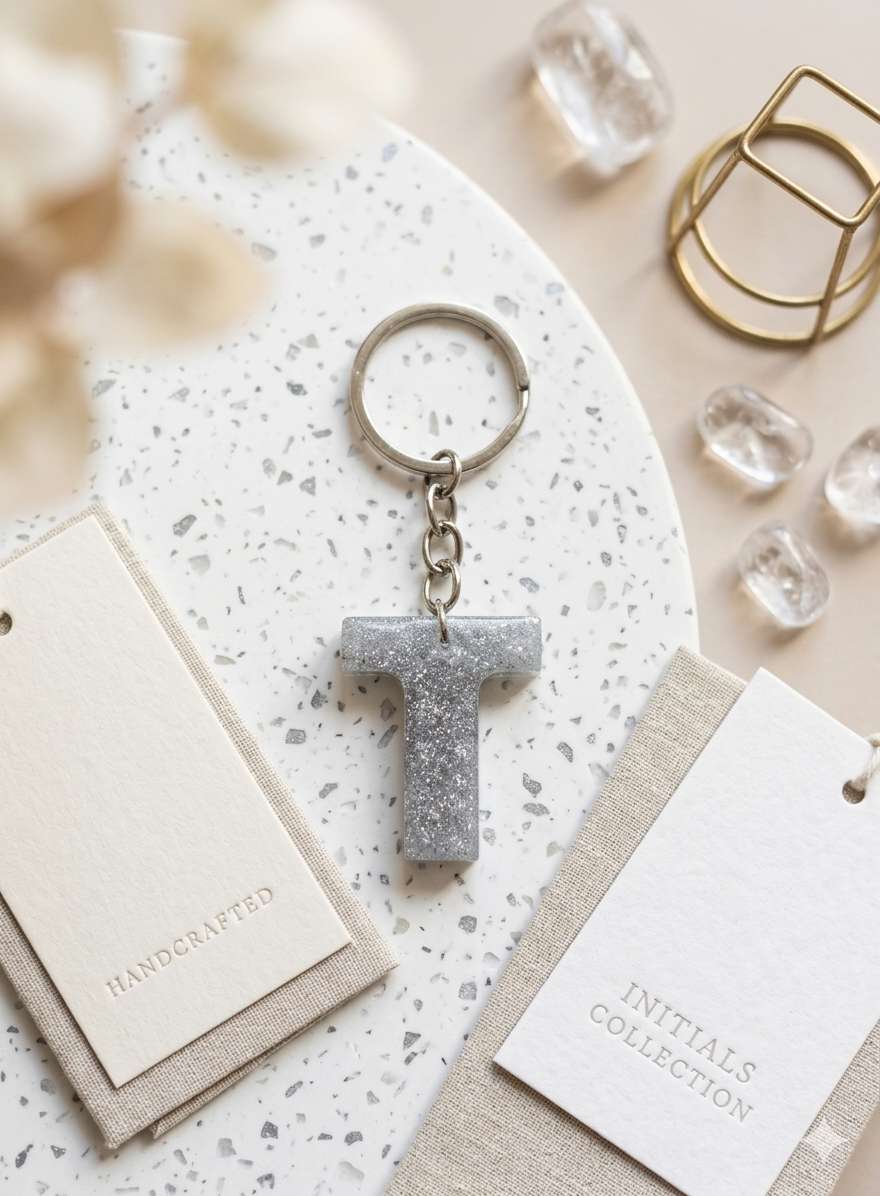 Resin Luxury Keychain