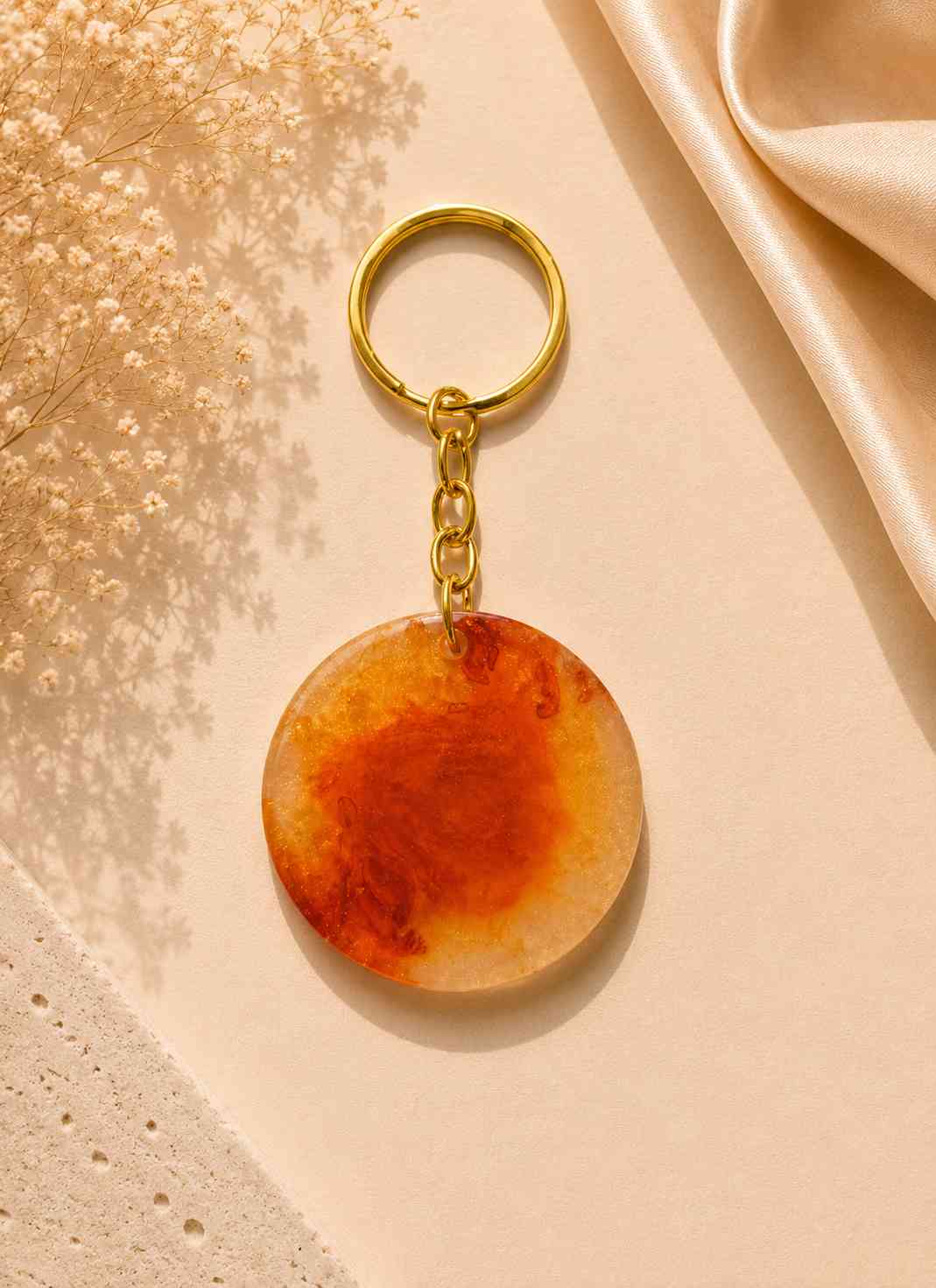 Resin Luxury Keychain