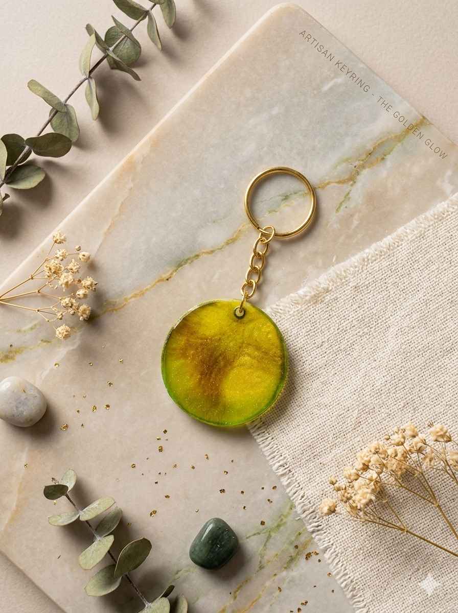 Resin Luxury Keychain