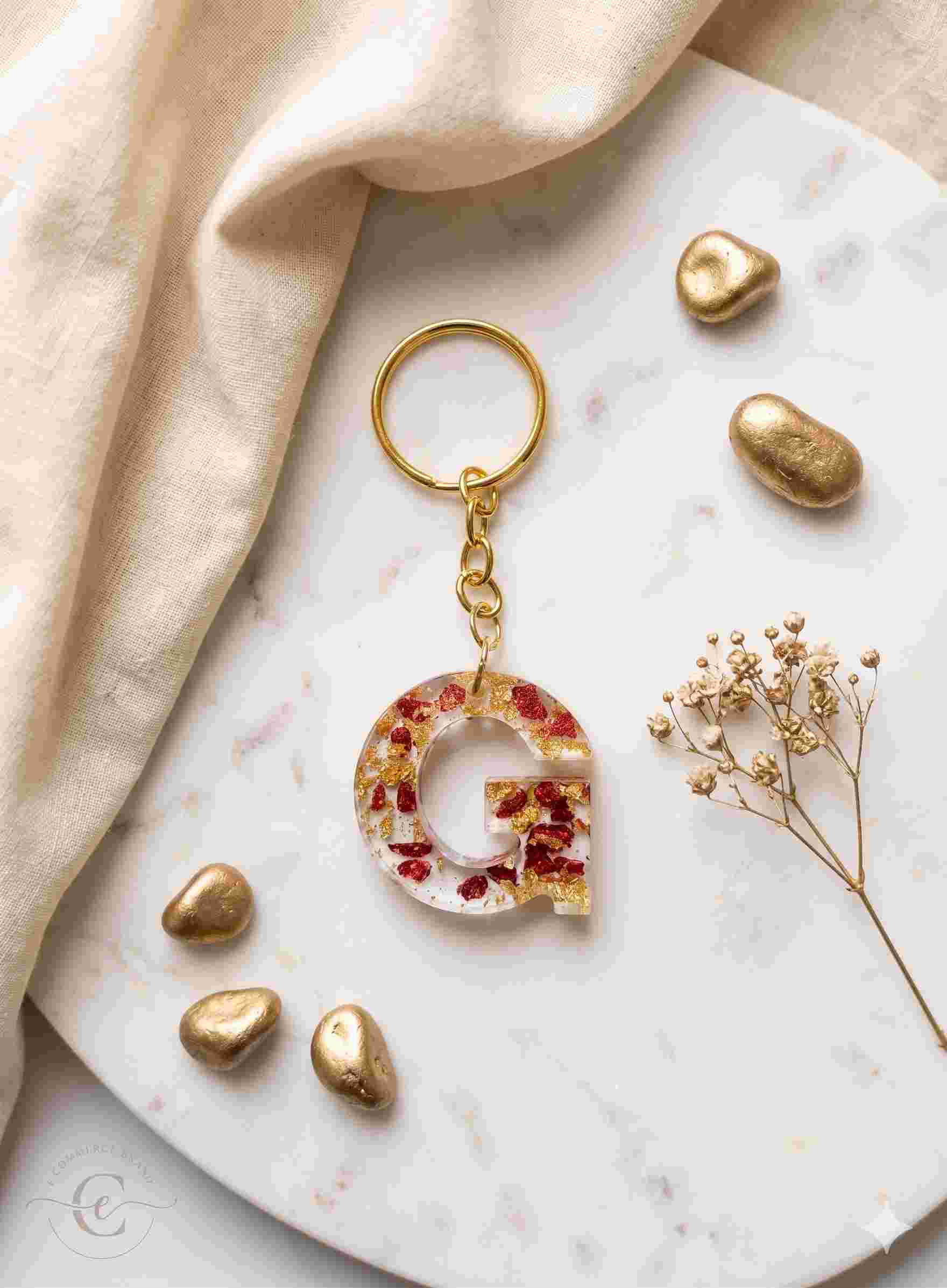 Resin Luxury Keychain