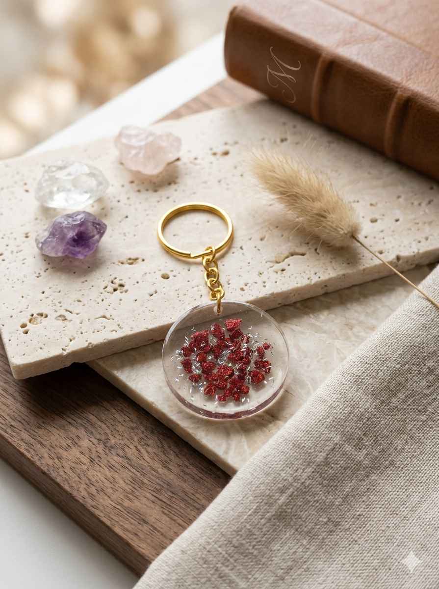 Resin Luxury Keychain