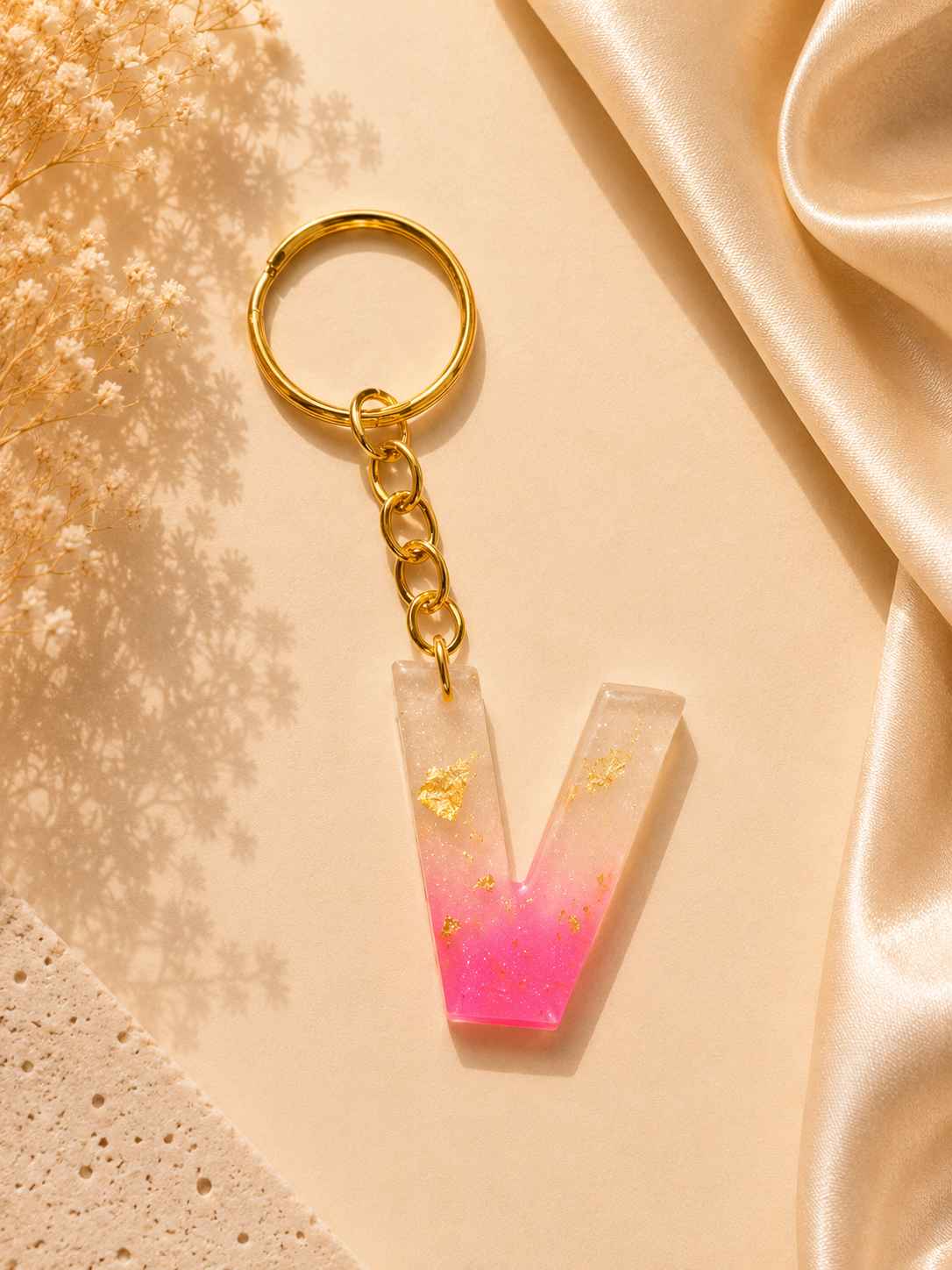 Resin Luxury Keychain