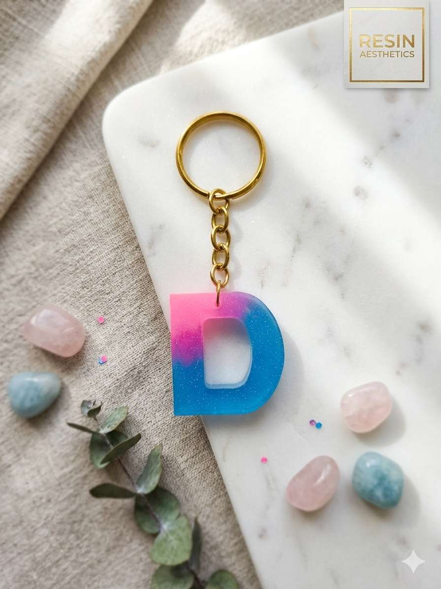 Resin Luxury Keychain