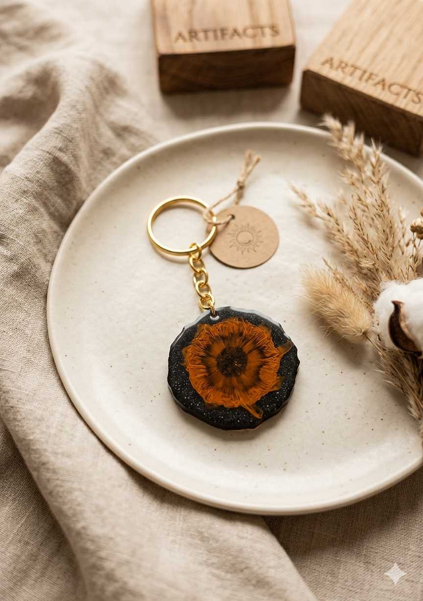 Resin Luxury Keychain