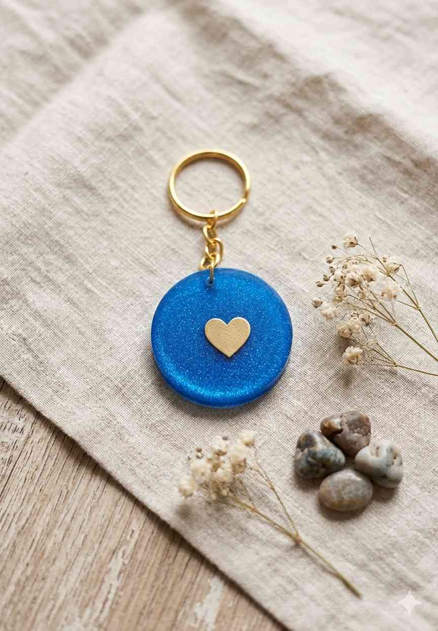 Resin Luxury Keychain