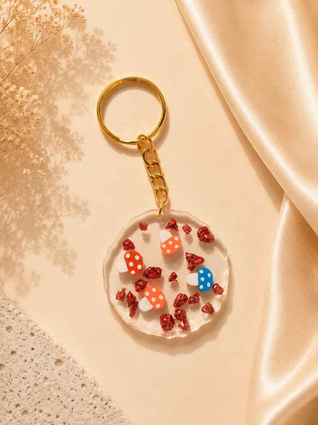 Resin Luxury Keychain