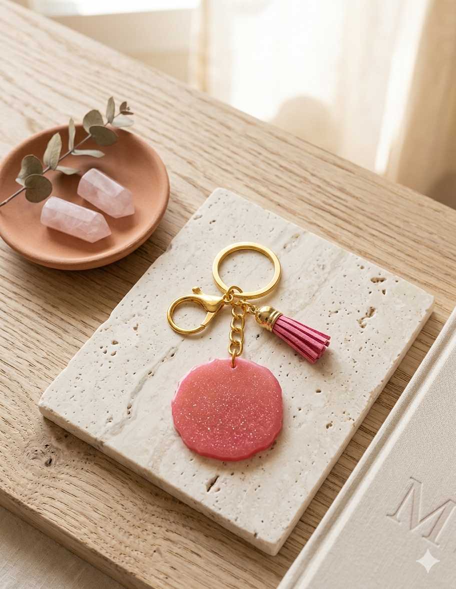 Resin Luxury Keychain