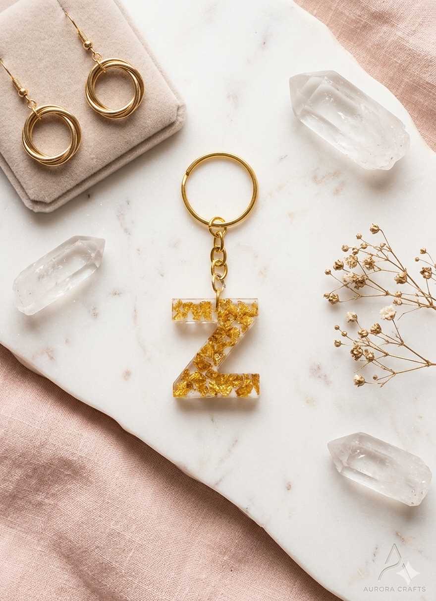 Resin Luxury Keychain