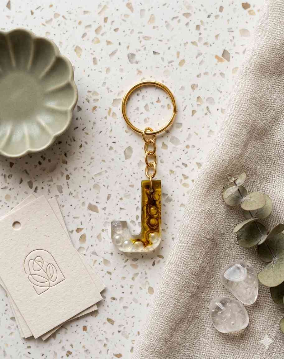 Resin Luxury Keychain