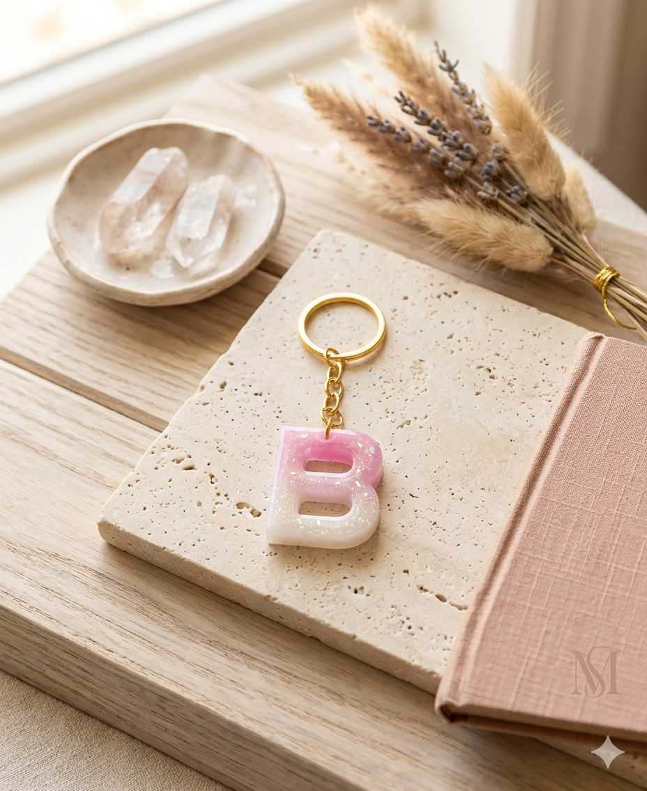 Resin Luxury Keychain