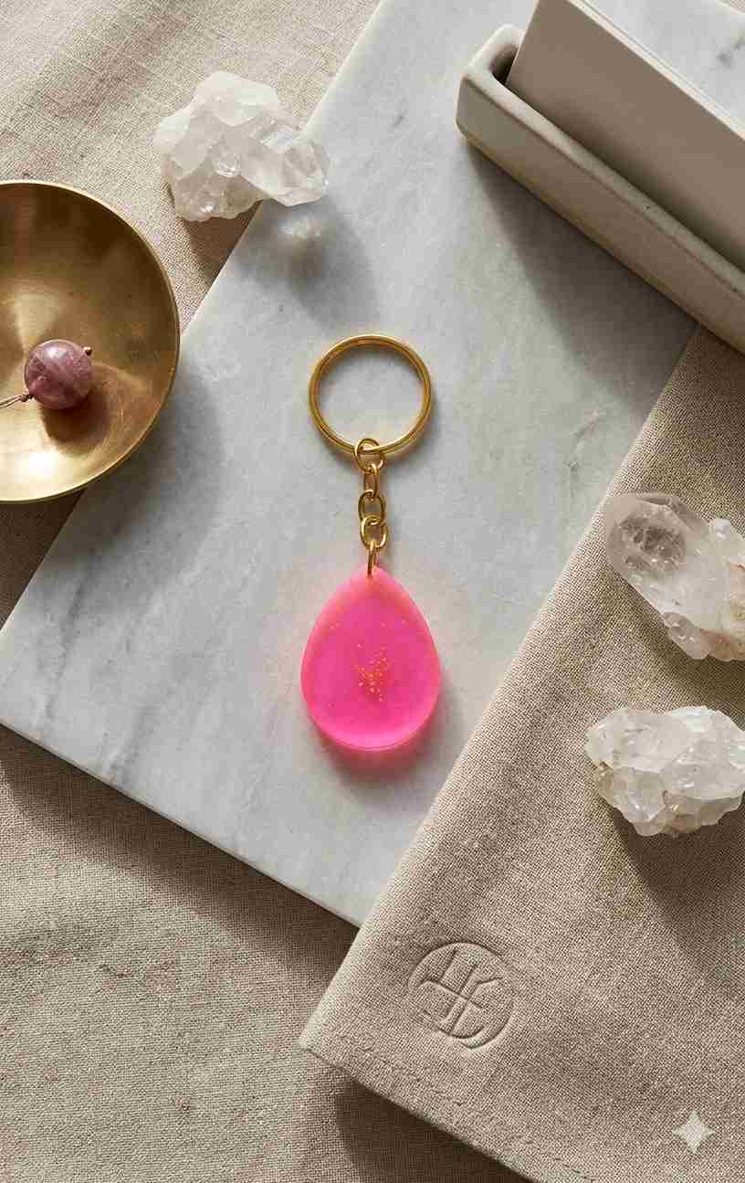 Resin Luxury Keychain