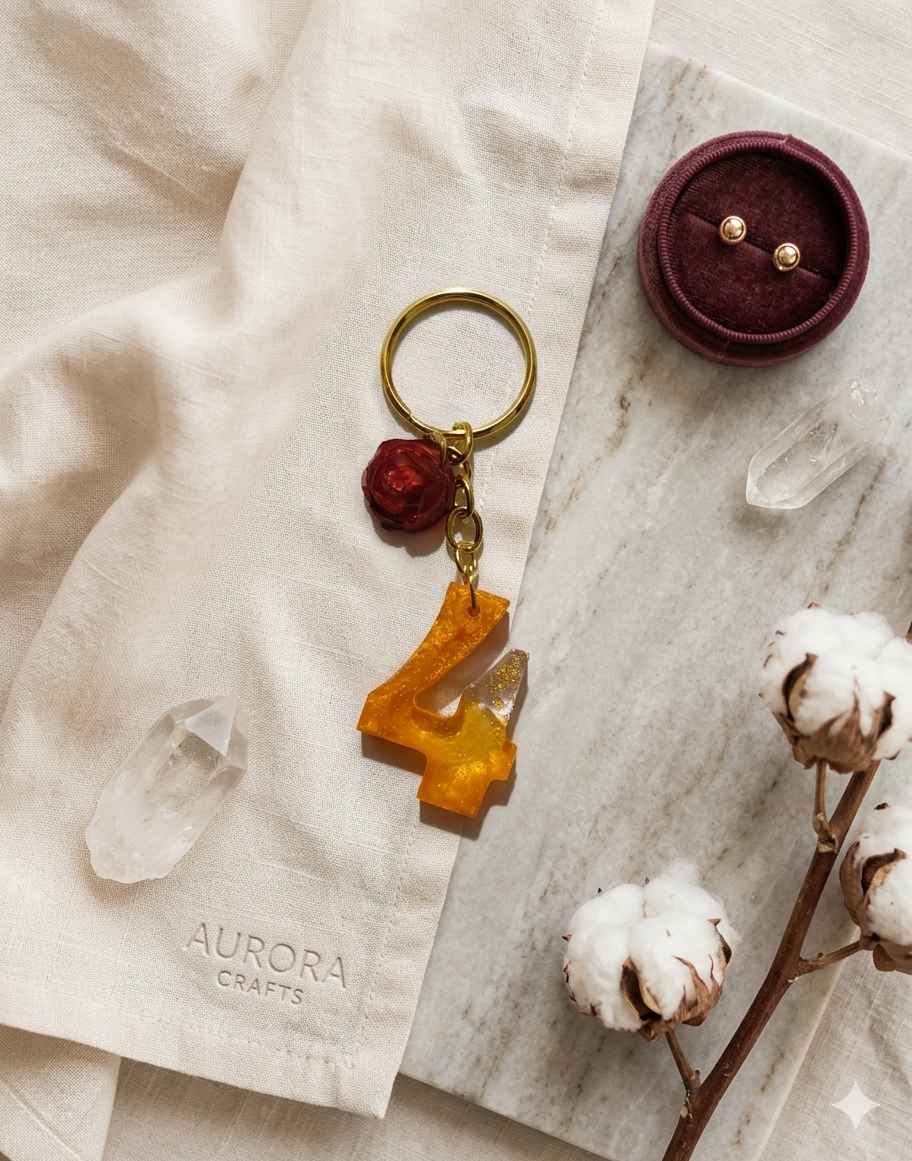 Resin Luxury Keychain