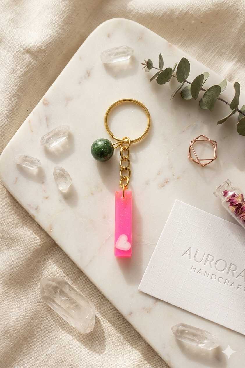 Resin Luxury Keychain