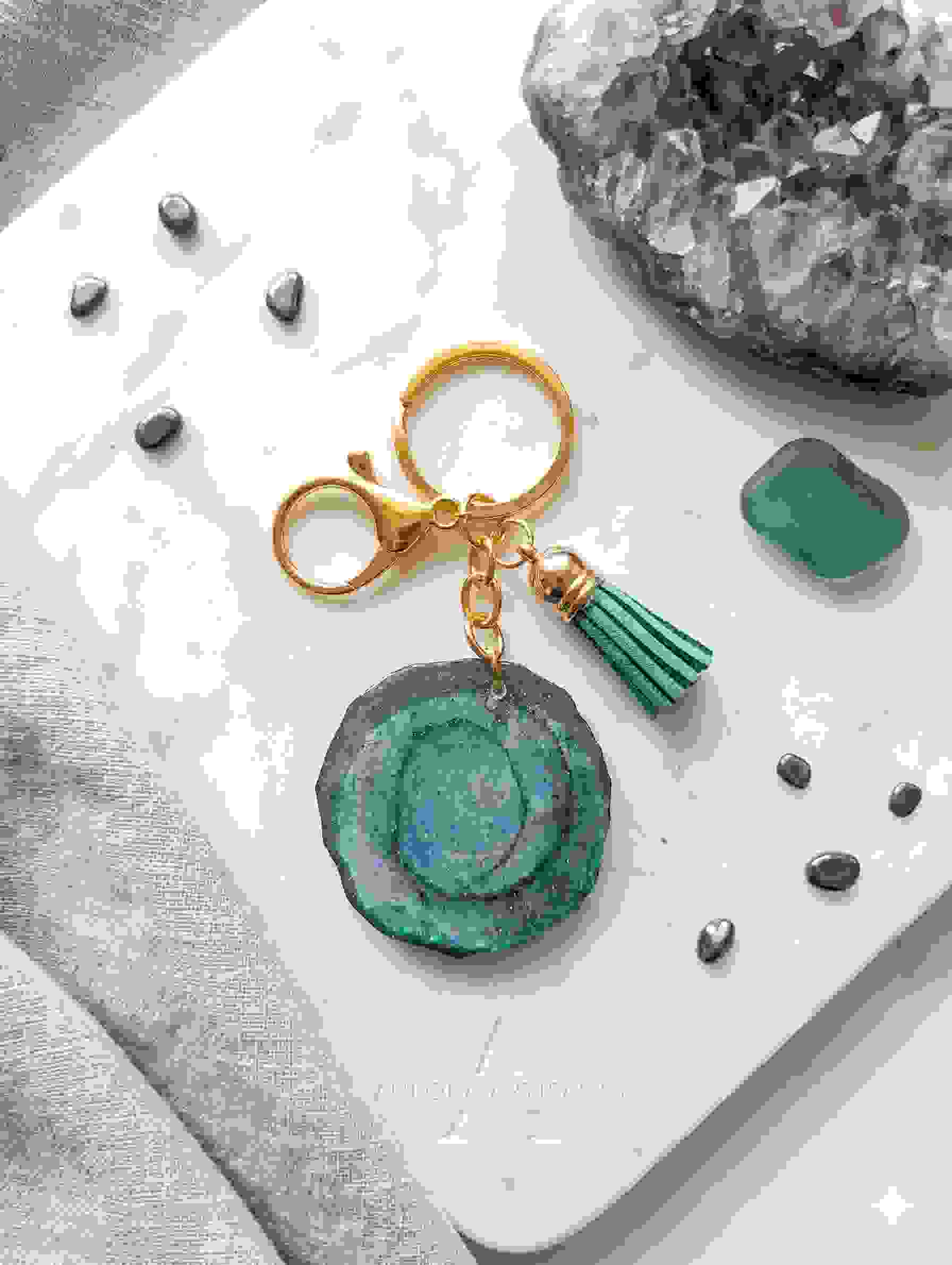 Resin Luxury Keychain