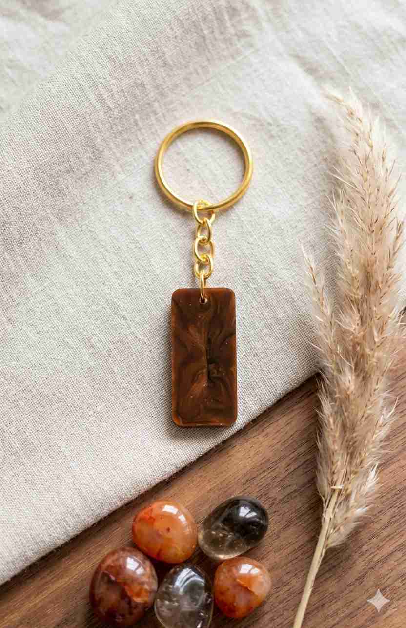 Resin Luxury Keychain