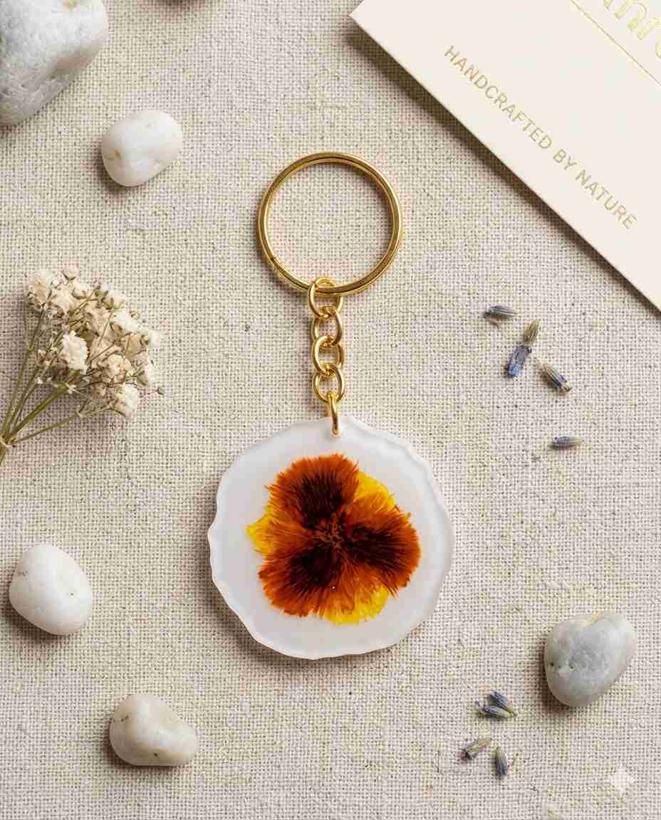 Resin Luxury Keychain