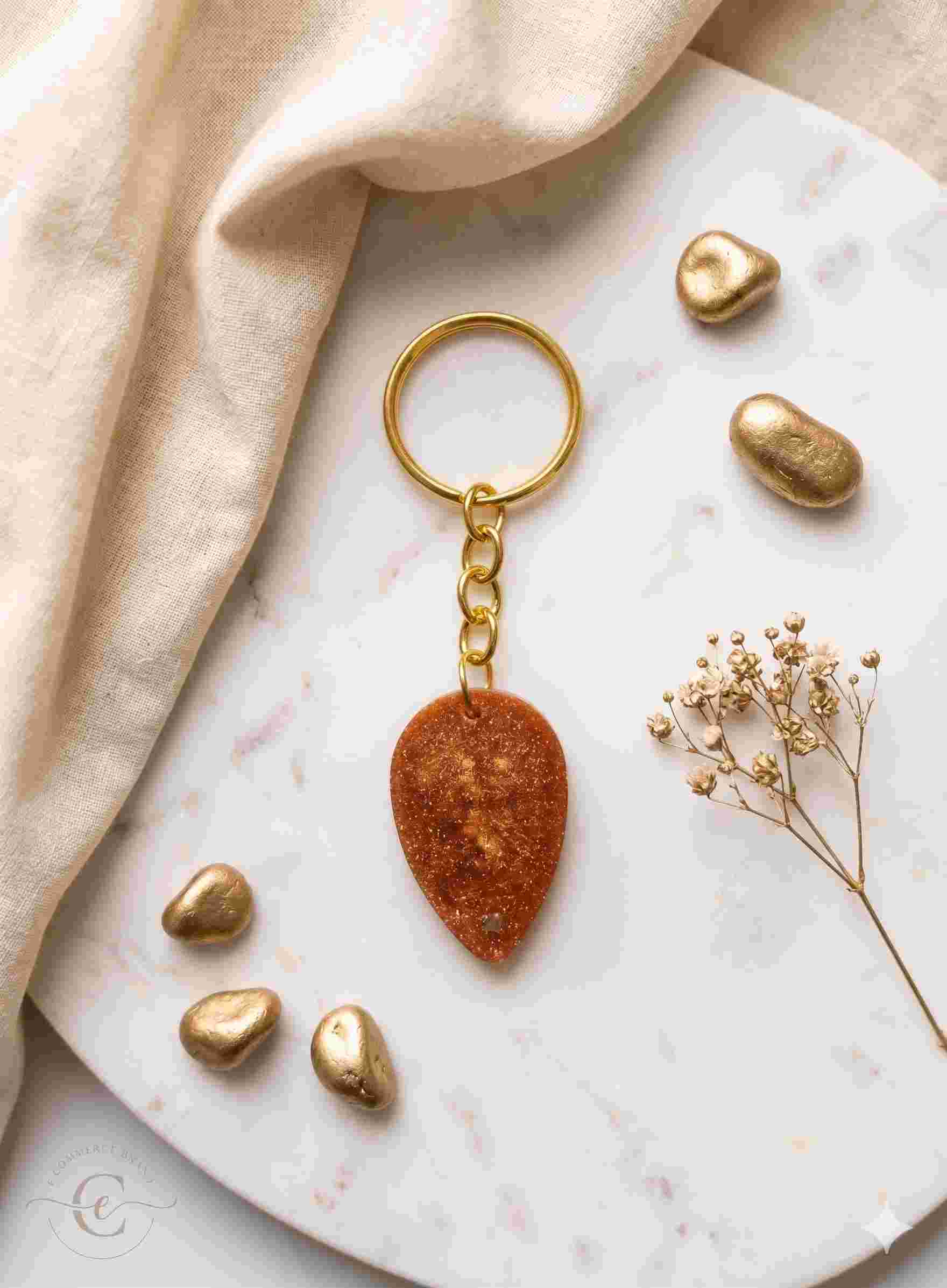 Resin Luxury Keychain
