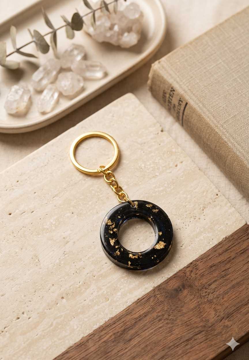 Resin Luxury Keychain