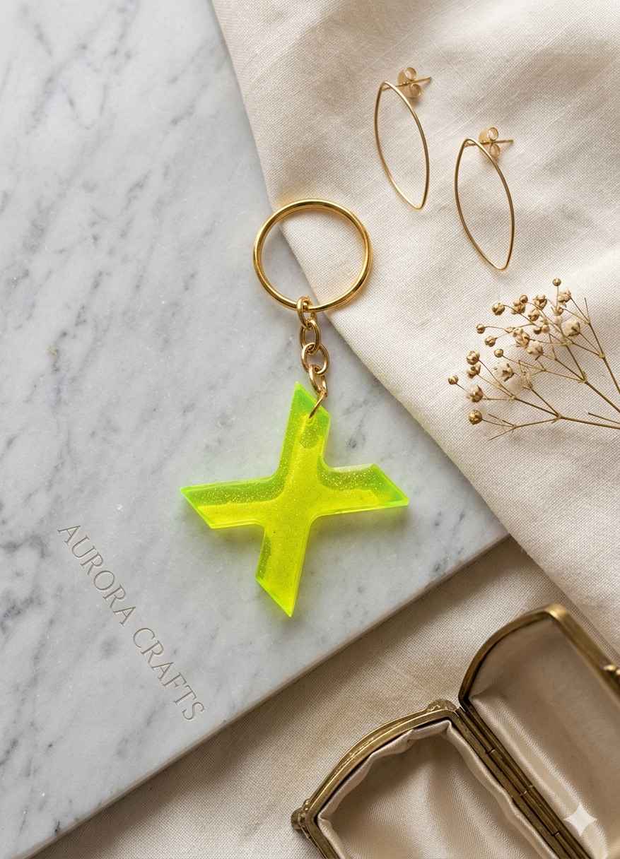 Resin Luxury Keychain