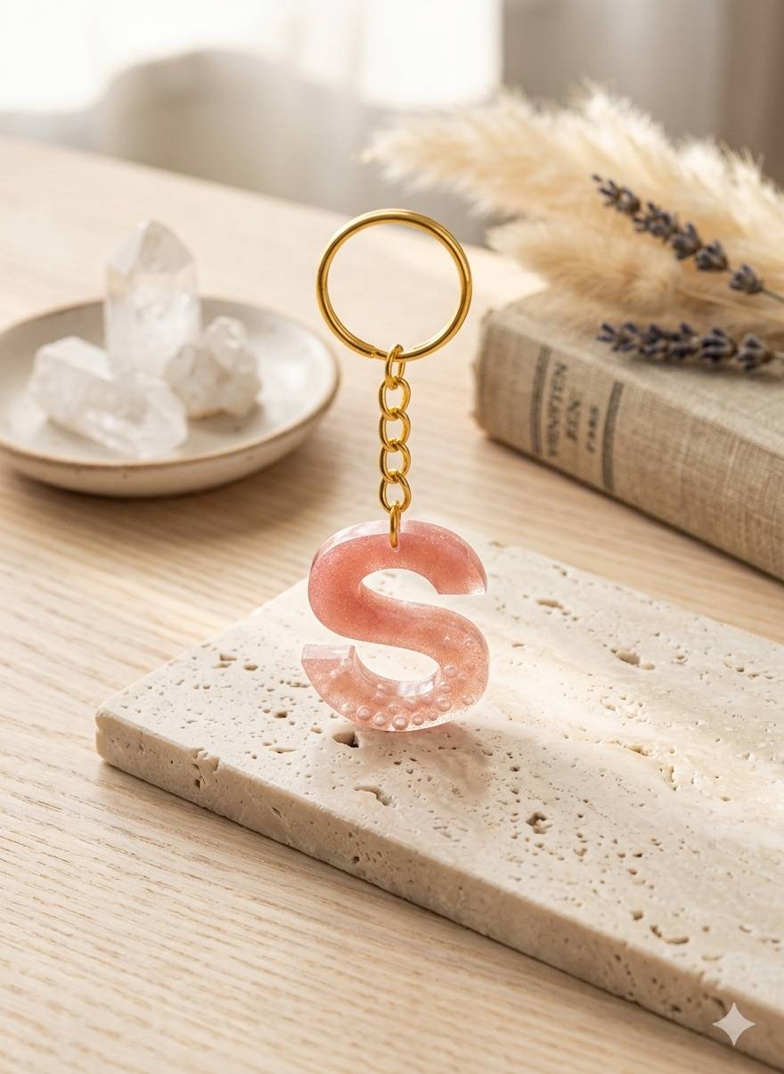 Resin Luxury Keychain