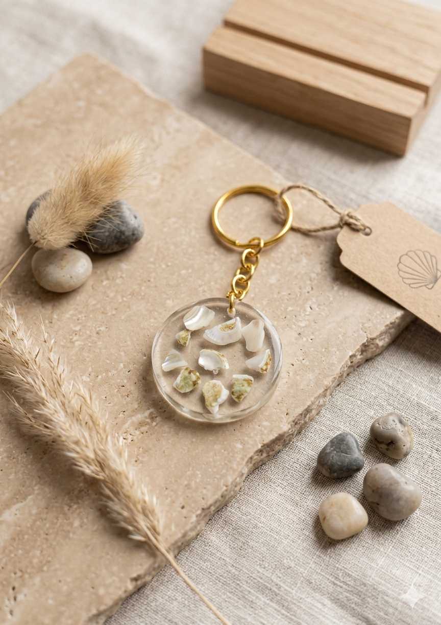Resin Luxury Keychain