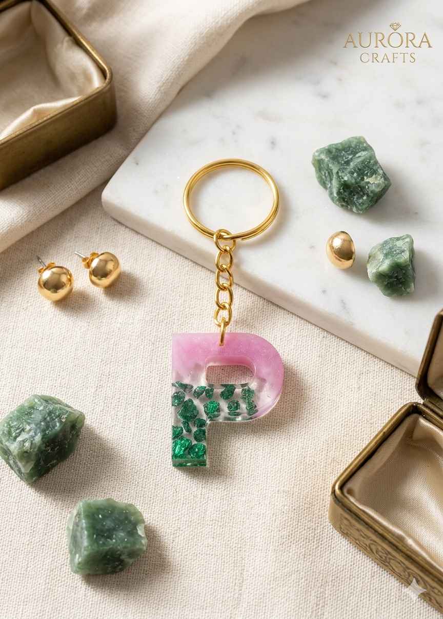 Resin Luxury Keychain