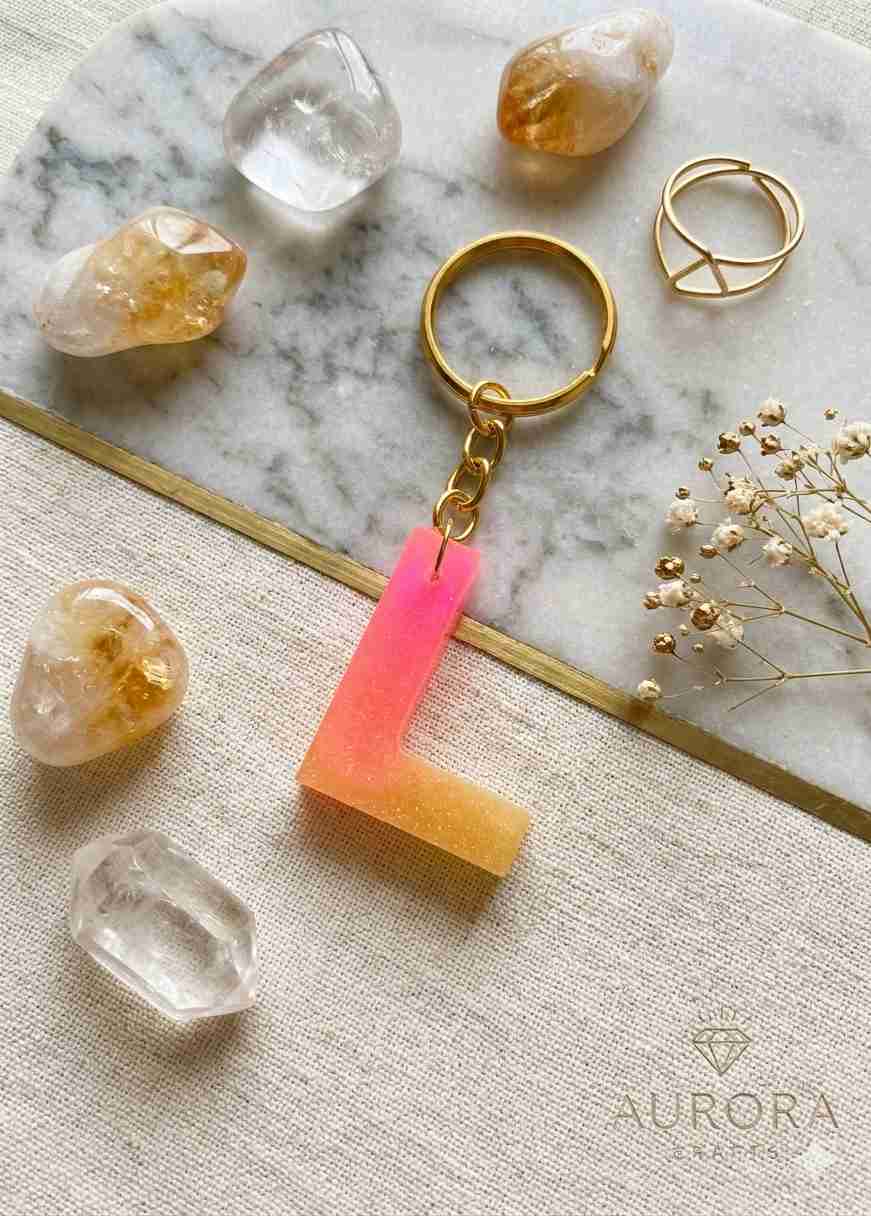 Resin Luxury Keychain