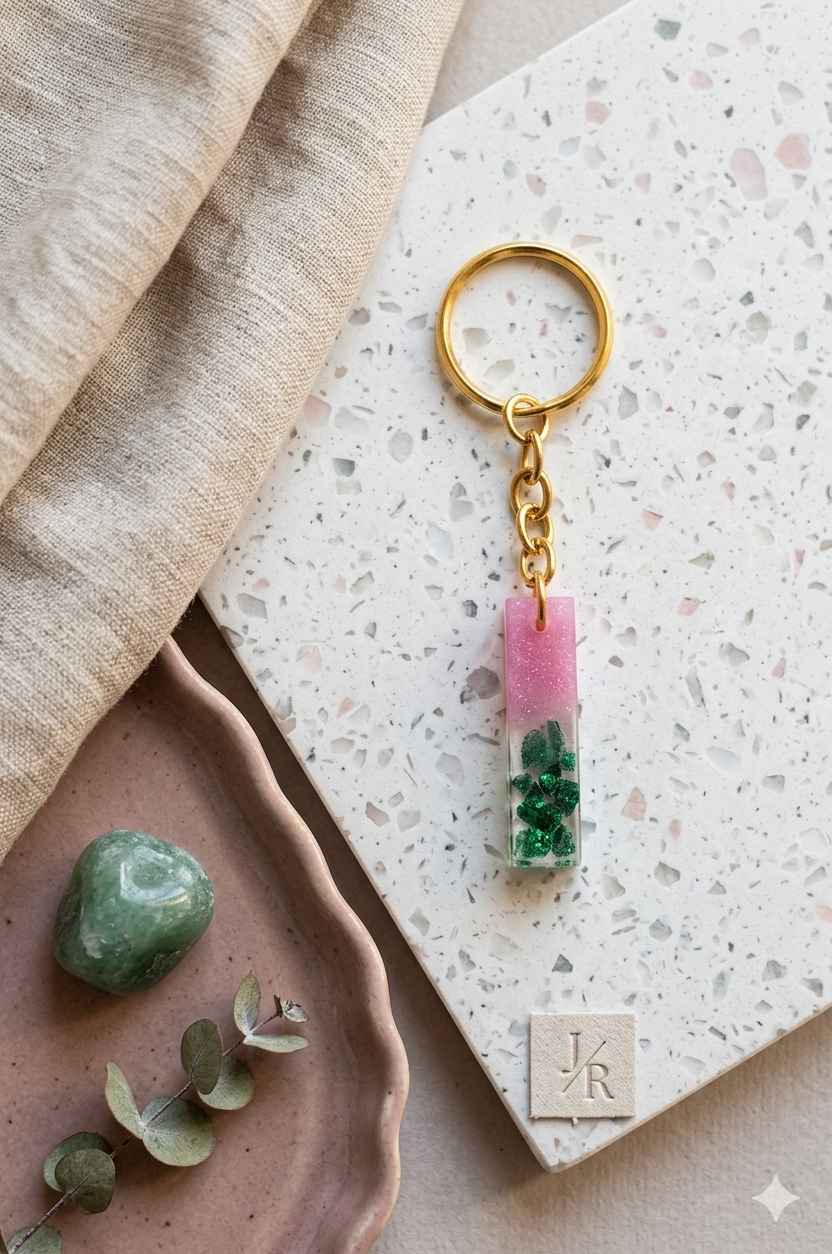 Resin Luxury Keychain