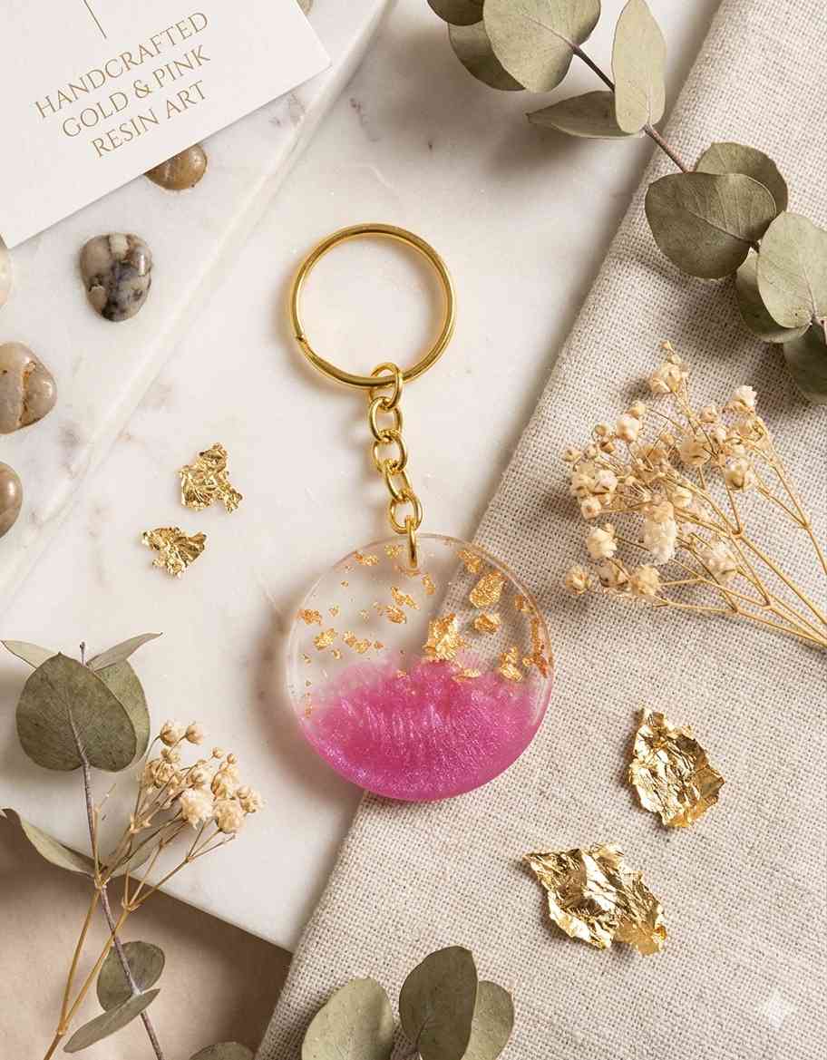 Resin Luxury Keychain