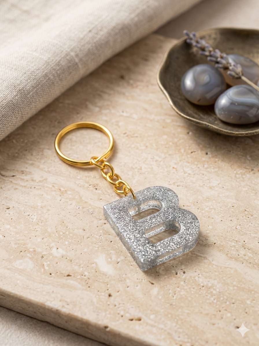 Resin Luxury Keychain