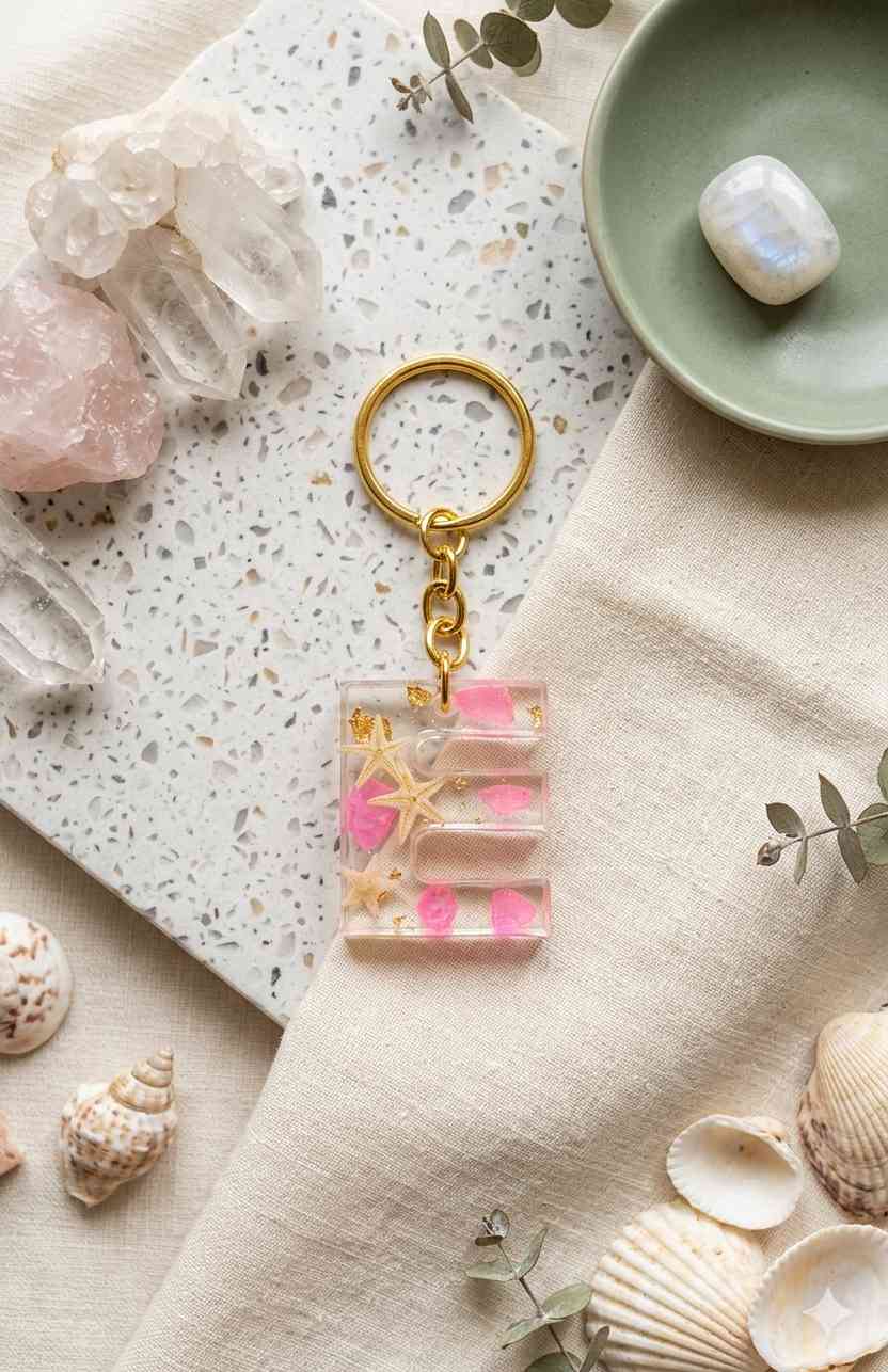 Resin Luxury Keychain