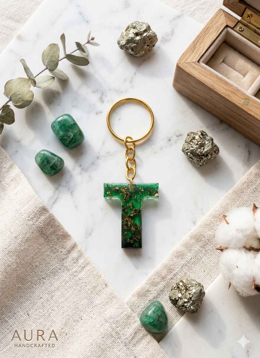 Resin Luxury Keychain