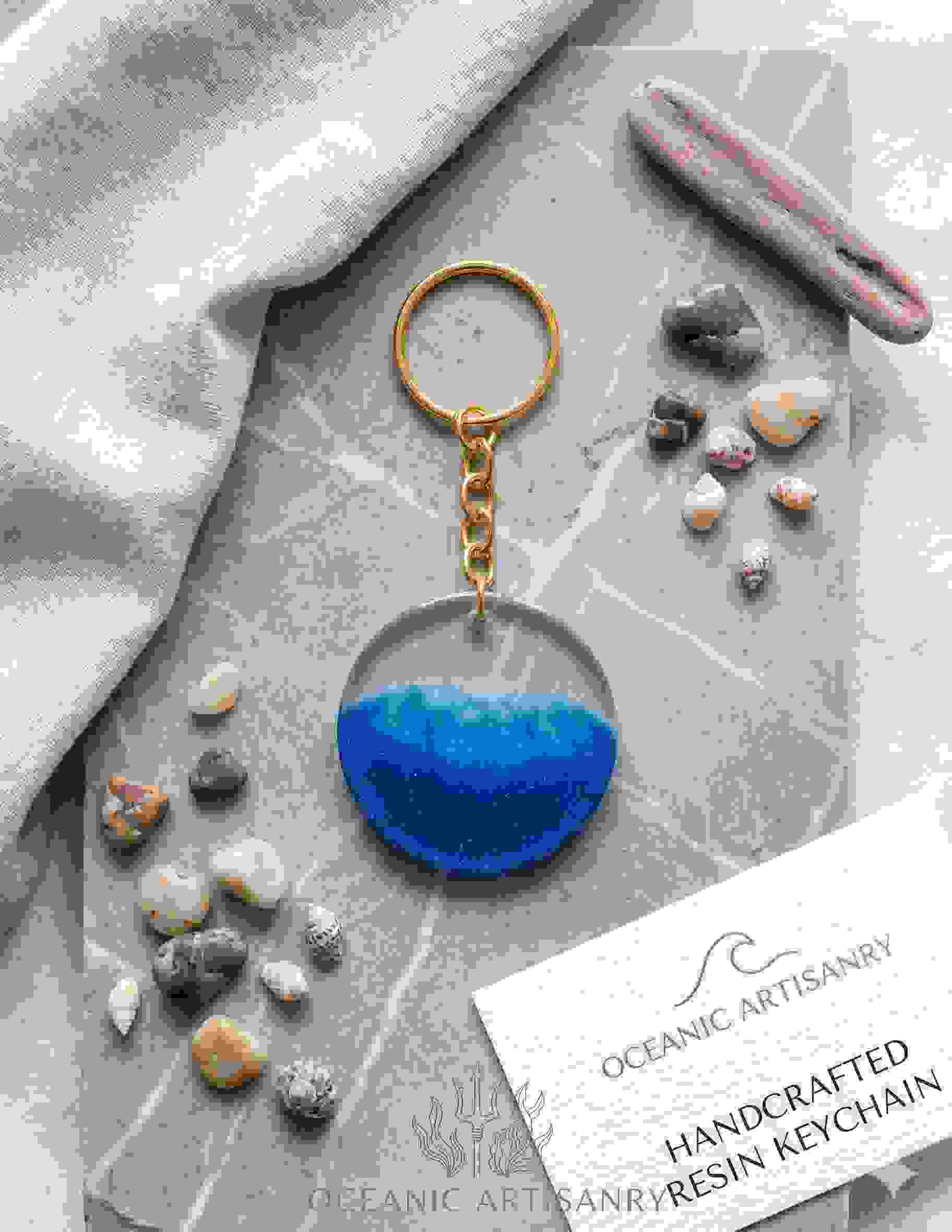 Resin Luxury Keychain