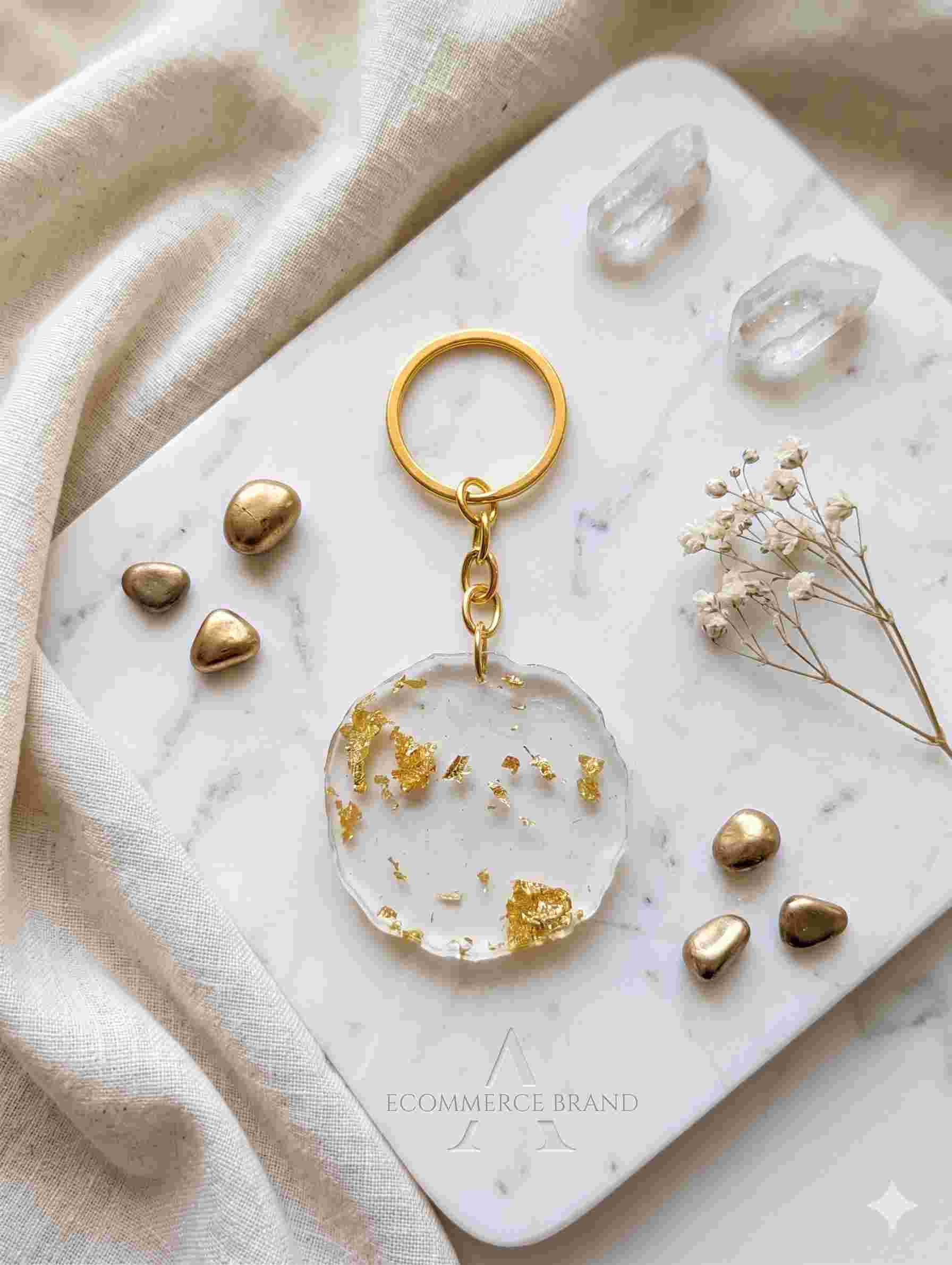 Resin Luxury Keychain