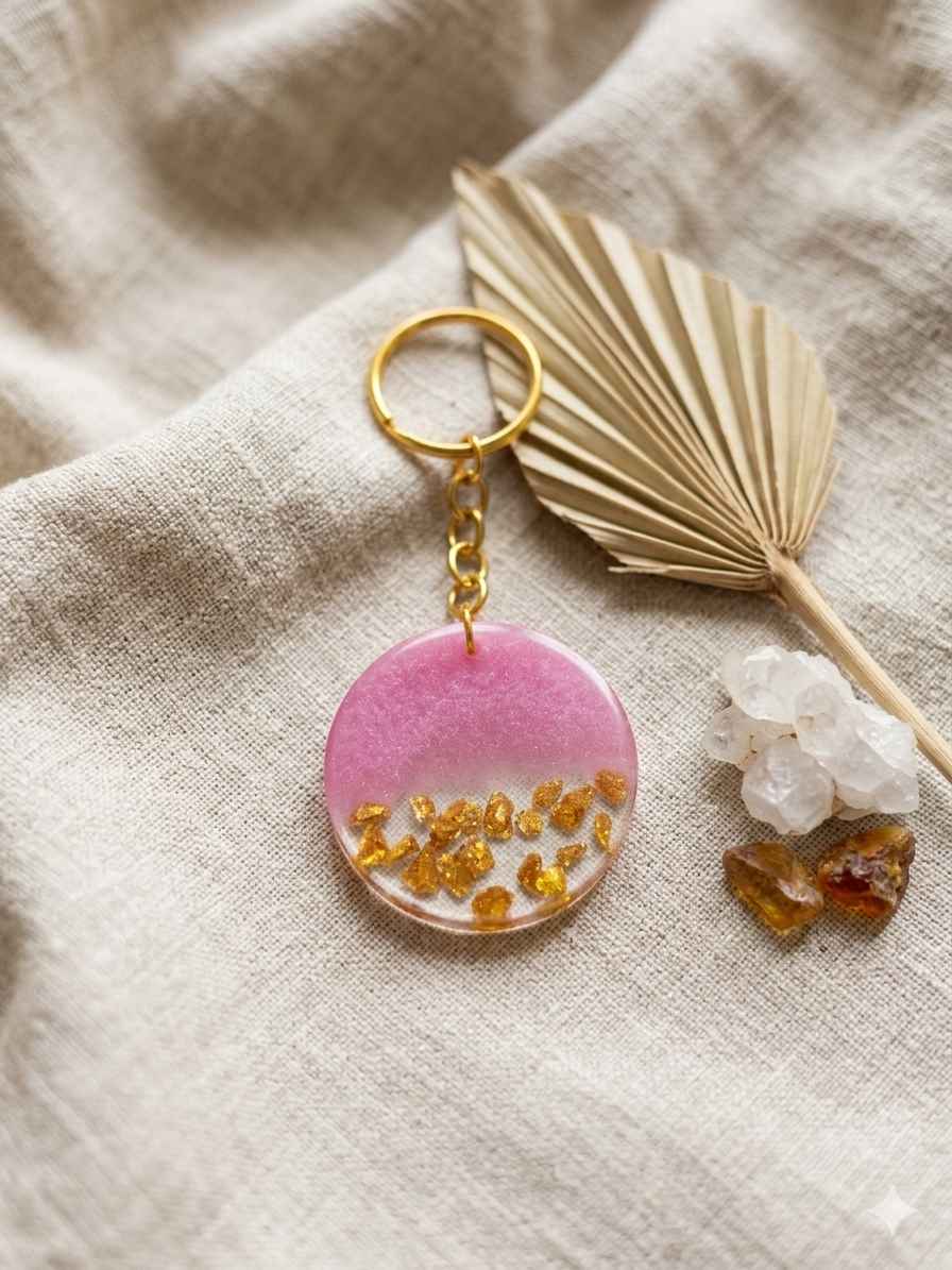 Resin Luxury Keychain