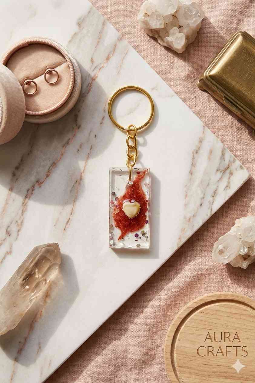 Resin Luxury Keychain