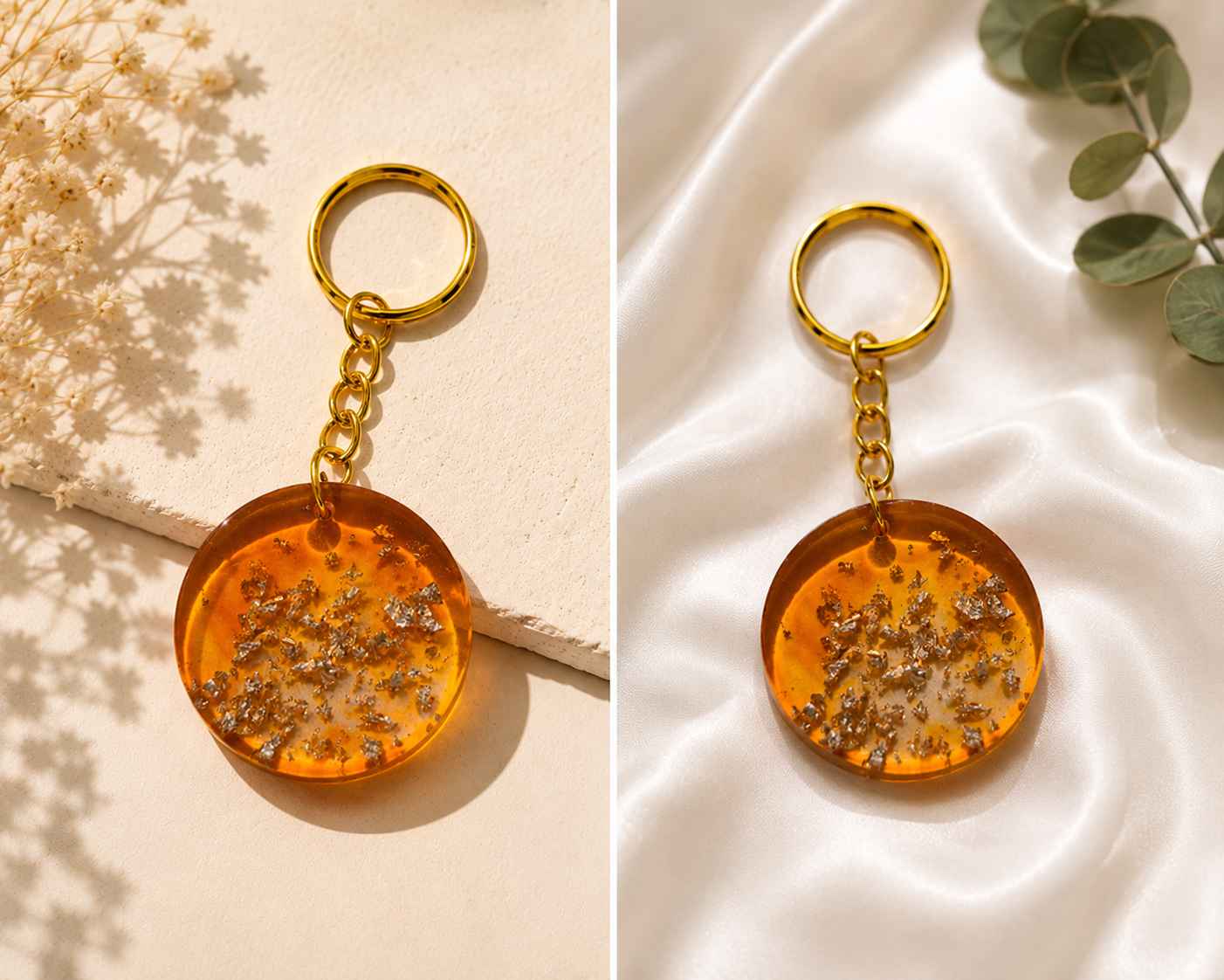 Resin Luxury Keychain