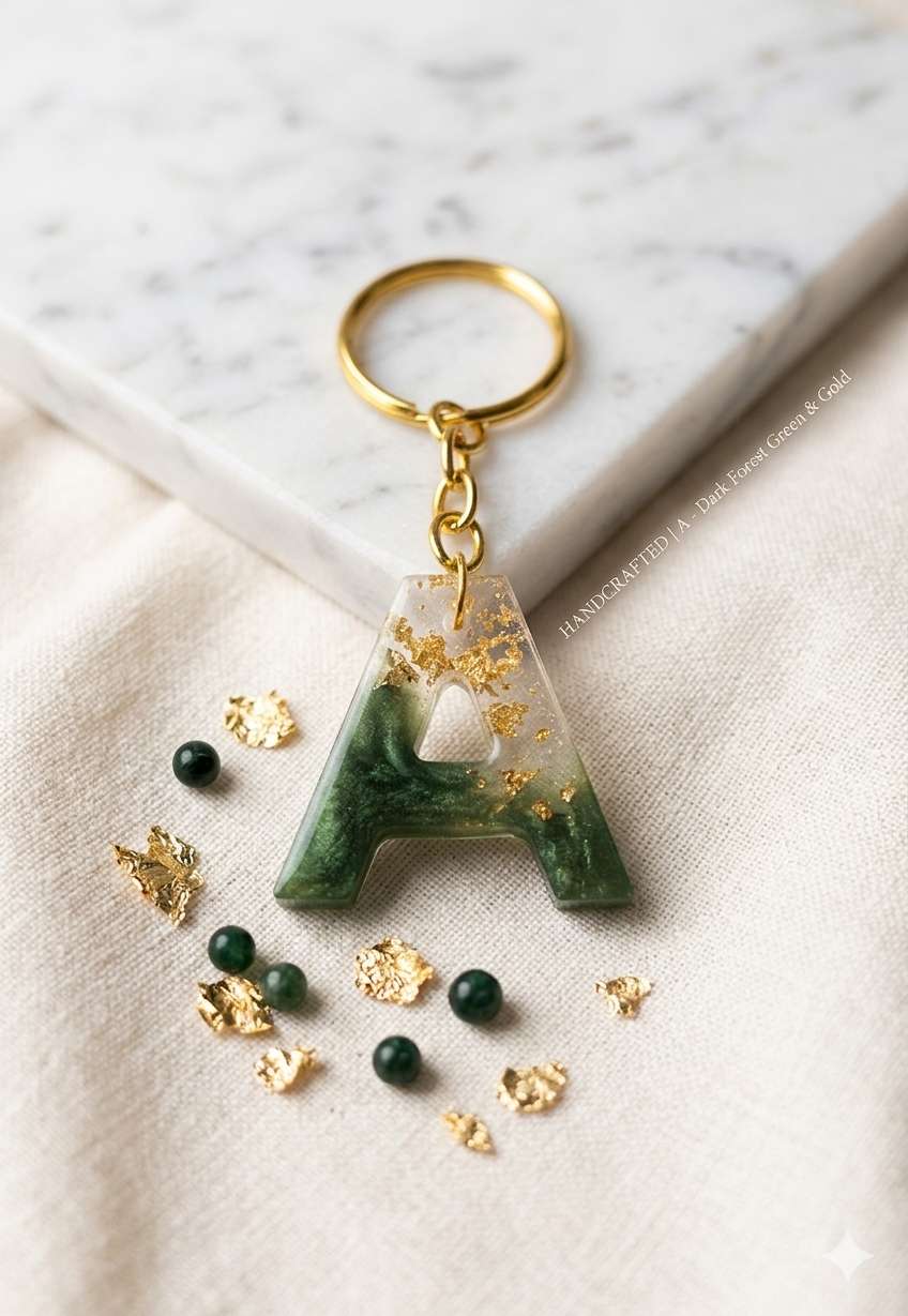 Resin Luxury Keychain