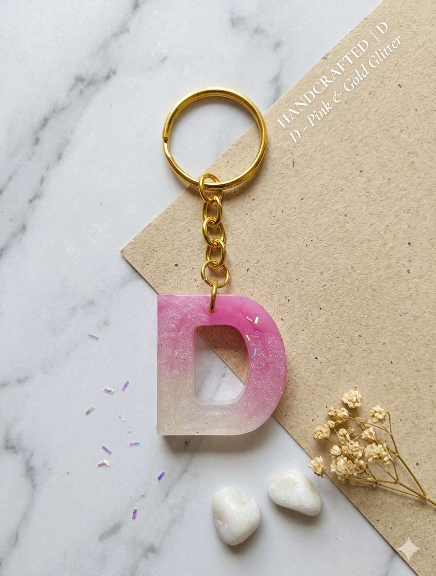 Resin Luxury Keychain