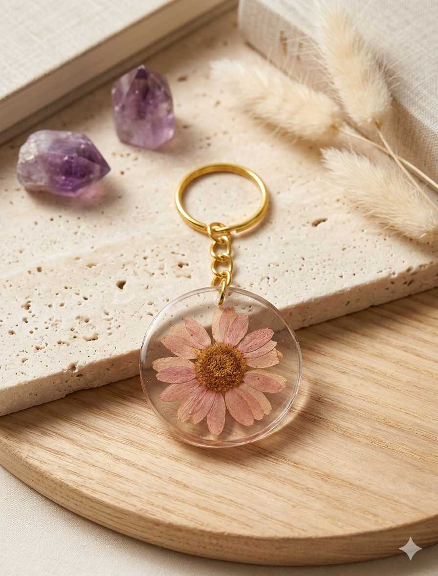 Resin Luxury Keychain