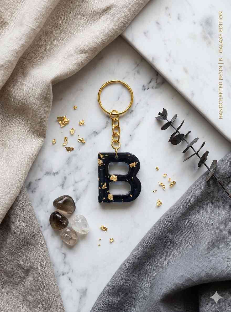 Resin Luxury Keychain
