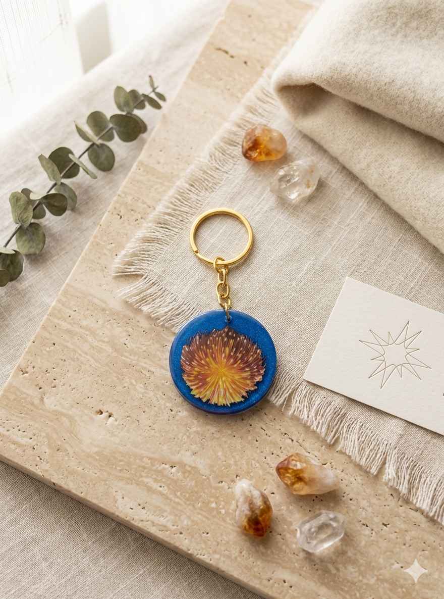 Resin Luxury Keychain