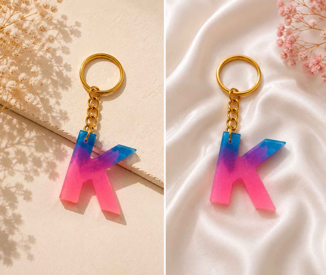 Resin Luxury Keychain