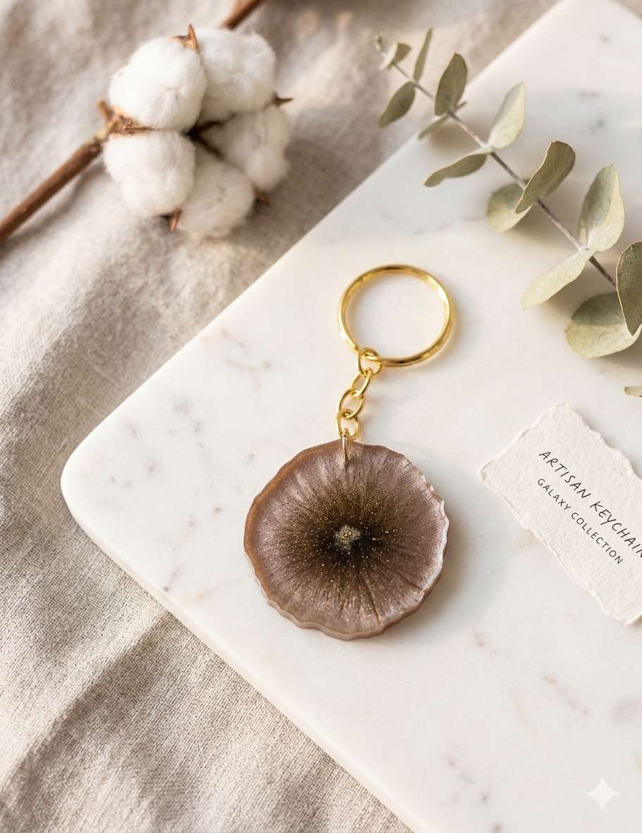 Resin Luxury Keychain