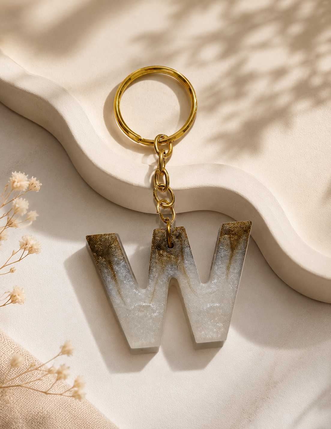 Resin Luxury Keychain