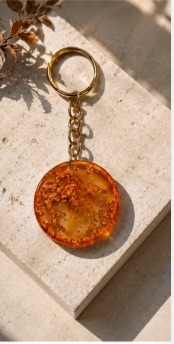 Resin Luxury Keychain