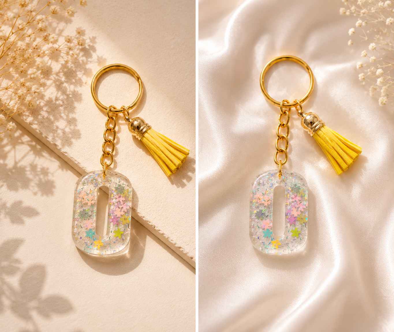 Resin Luxury Keychain