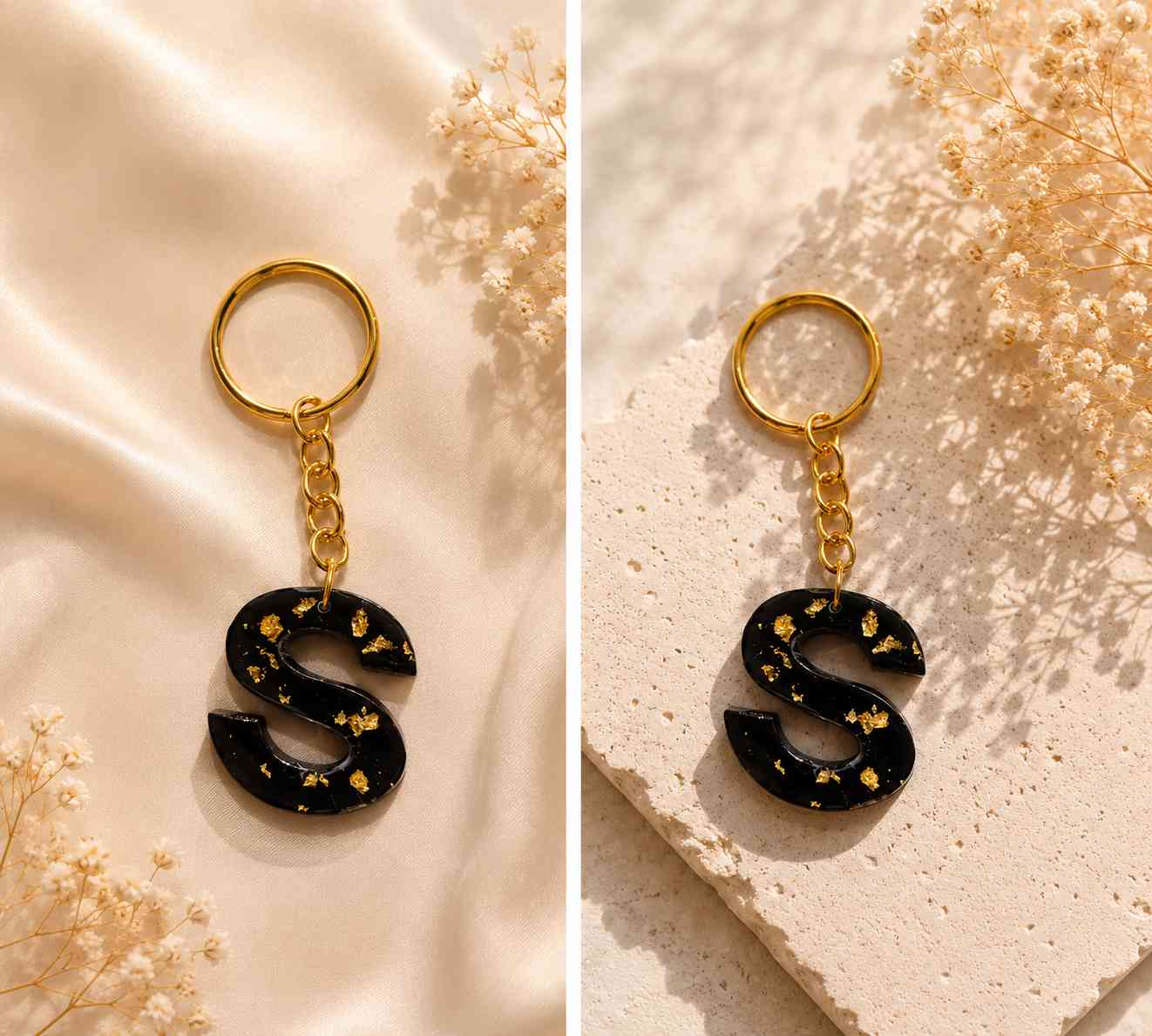 Resin Luxury Keychain